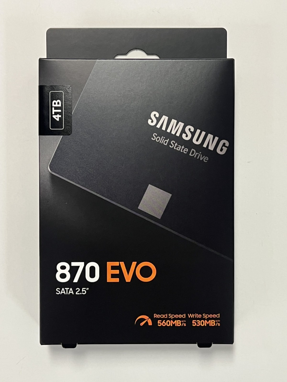 NEW Samsung 870 EVO 4TB 2.5″ SATA III Internal SSD MZ-77E4T0B/AM