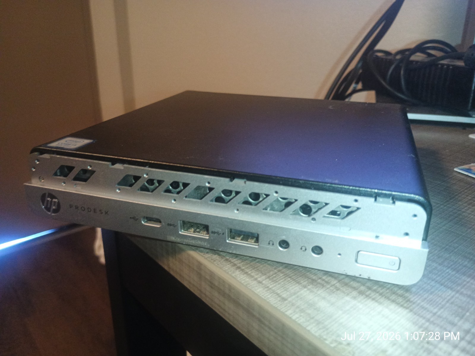 HP ProDesk 600 G5 Desktop Mini Core i5 9500T 8GB Win11Pro 256GB WIFI BT