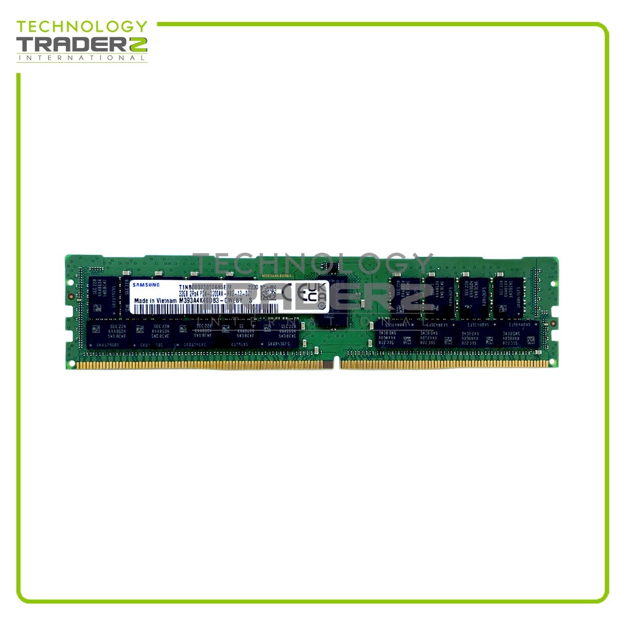 M393A4K40DB3-CWE Samsung 32GB PC4-25600 DDR4-3200MHz ECC REG Dual Rank Memory