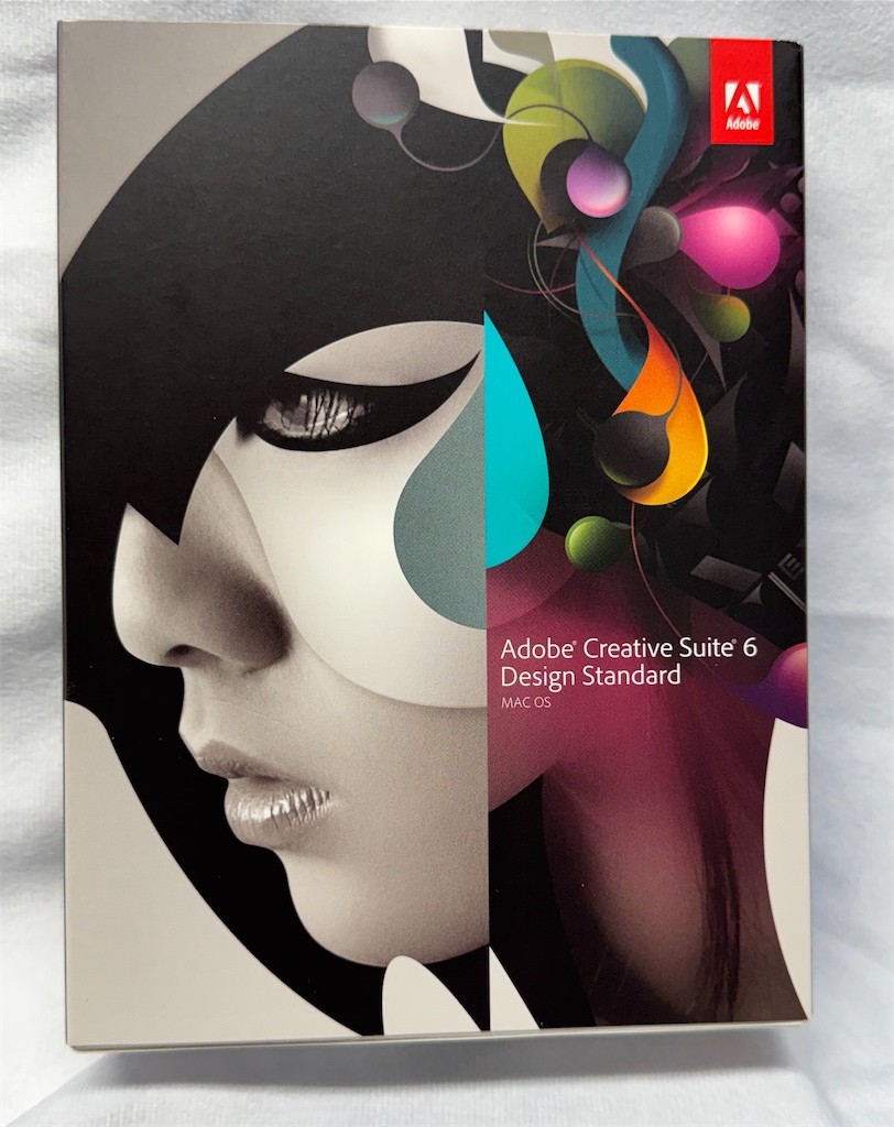 Adobe Creative Suite CS6 Design Standard Mac Retail Complete Box DVD