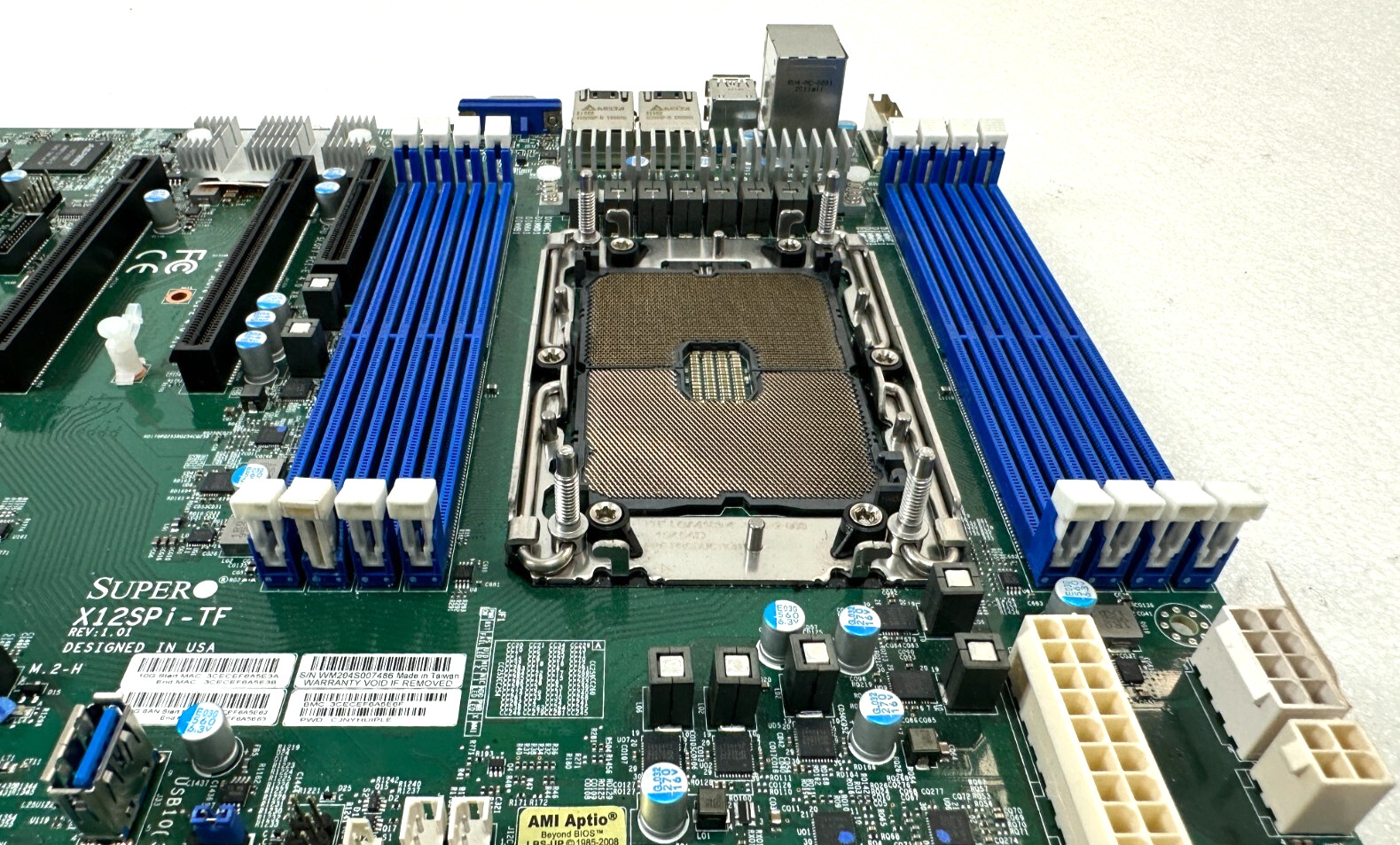 SuperMicro X12SPi-TF ATX Server Motherboard DDR4-3200 LGA4189 FOR PARTS 🚚