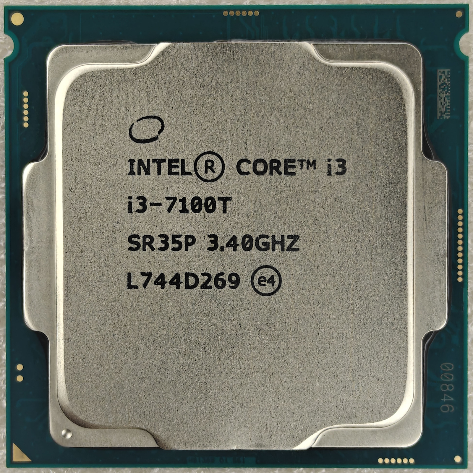 Intel® Core™ i3-7100T (3M Cache, 3.40GHz) Dual-Core LGA1151 Processor – SR35P