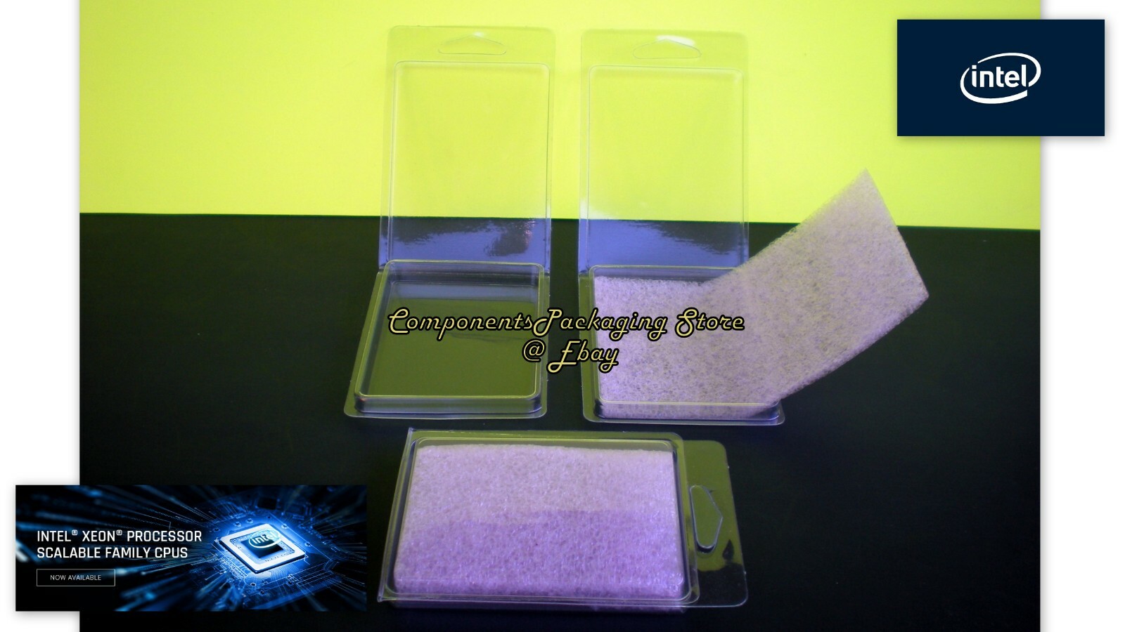 15 – Socket LGA4677 CPU Clamshell Case Fits Intel Xeon Processor 77.5 x 56.5 mm