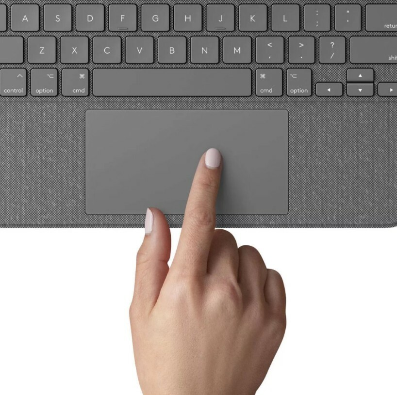 Logitech Combo Touch Keyboard Case for 12.9″ Apple iPad Pro 5th Gen. – Oxford…