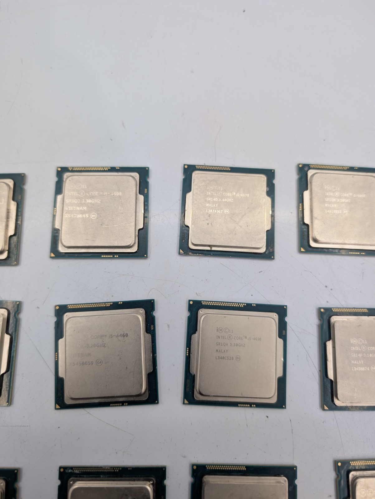 Lot of 26 Intel Core i5 4th Gen CPU Processor