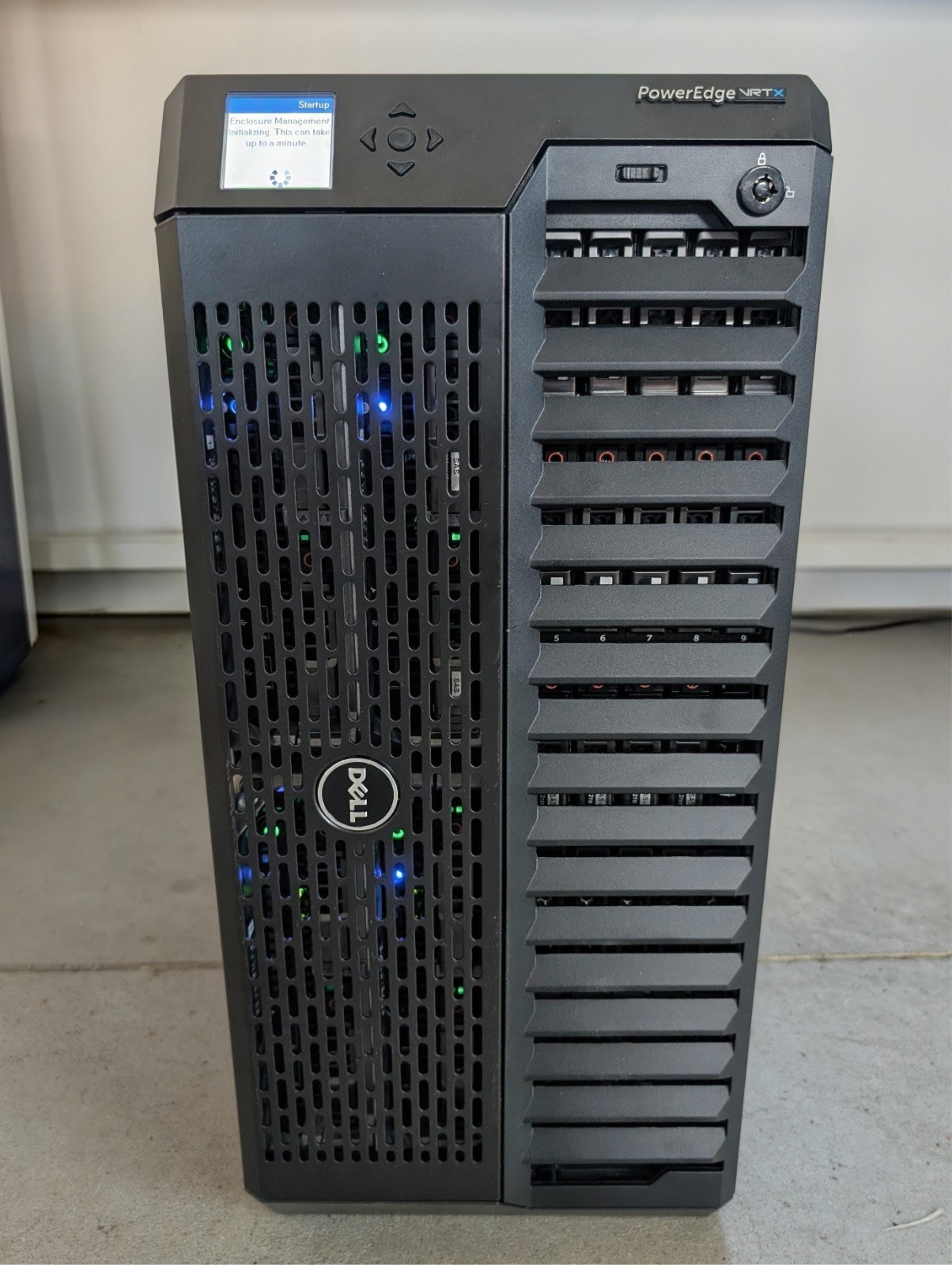 DELL VRTX Server Chassis w/ 4x M630 Blades, 96 Cores E5-2643v3, 256GB DDR4 RAM
