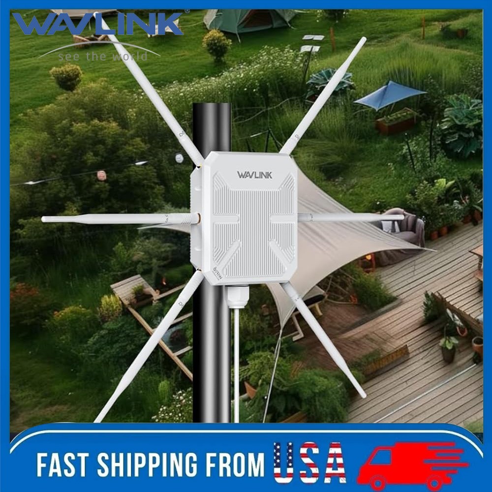 Long Range AX3000 Outdoor WiFi 6 Extender Router Mesh Repeater AP up to 300Meter