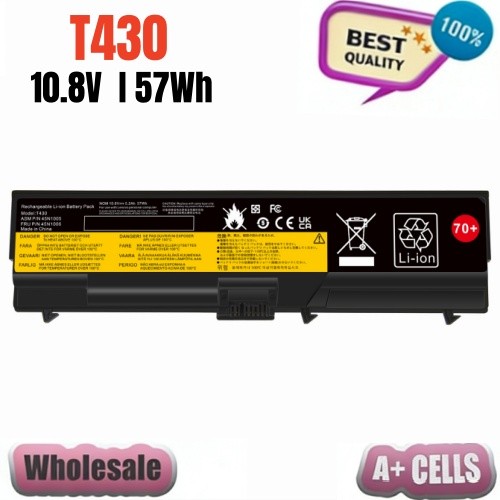 LOT 10x Battery 45N1001 For Lenovo ThinkPad T430 T530 L430 L530 W530 0A36303 70+