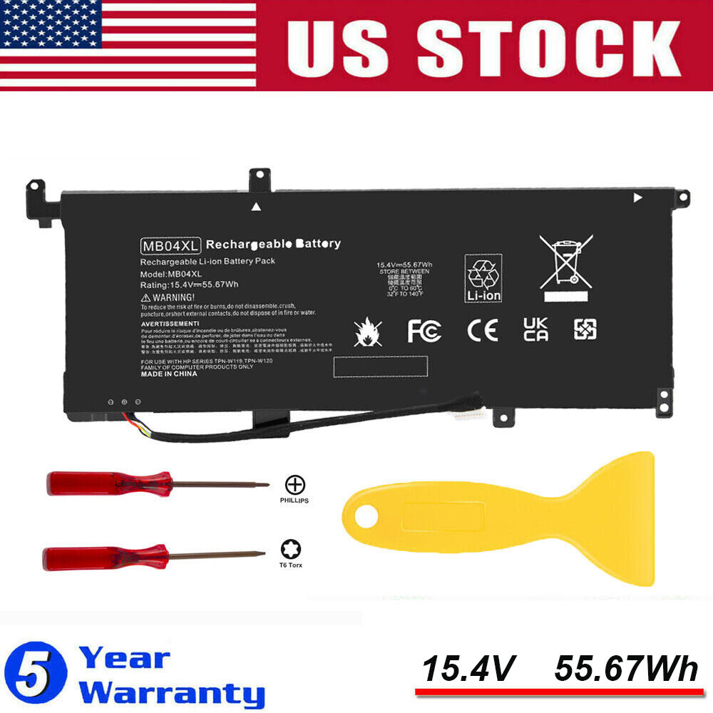 MB04XL Battery for HP Envy x360 m6-aq105dx m6-aq103dx m6-aq003dx m6-aq005dx PC