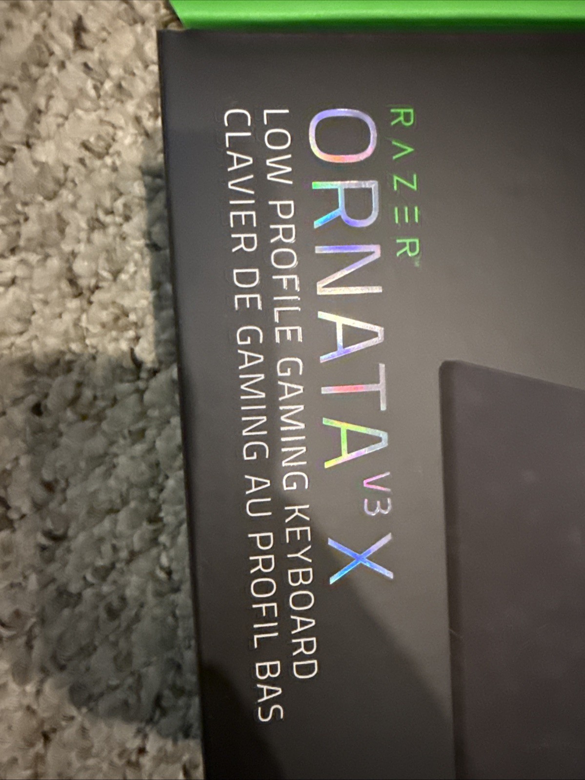 Razer ORNATA V3 X Gaming Keyboard RZ03-04470200-R3U1 – Brand New Sealed