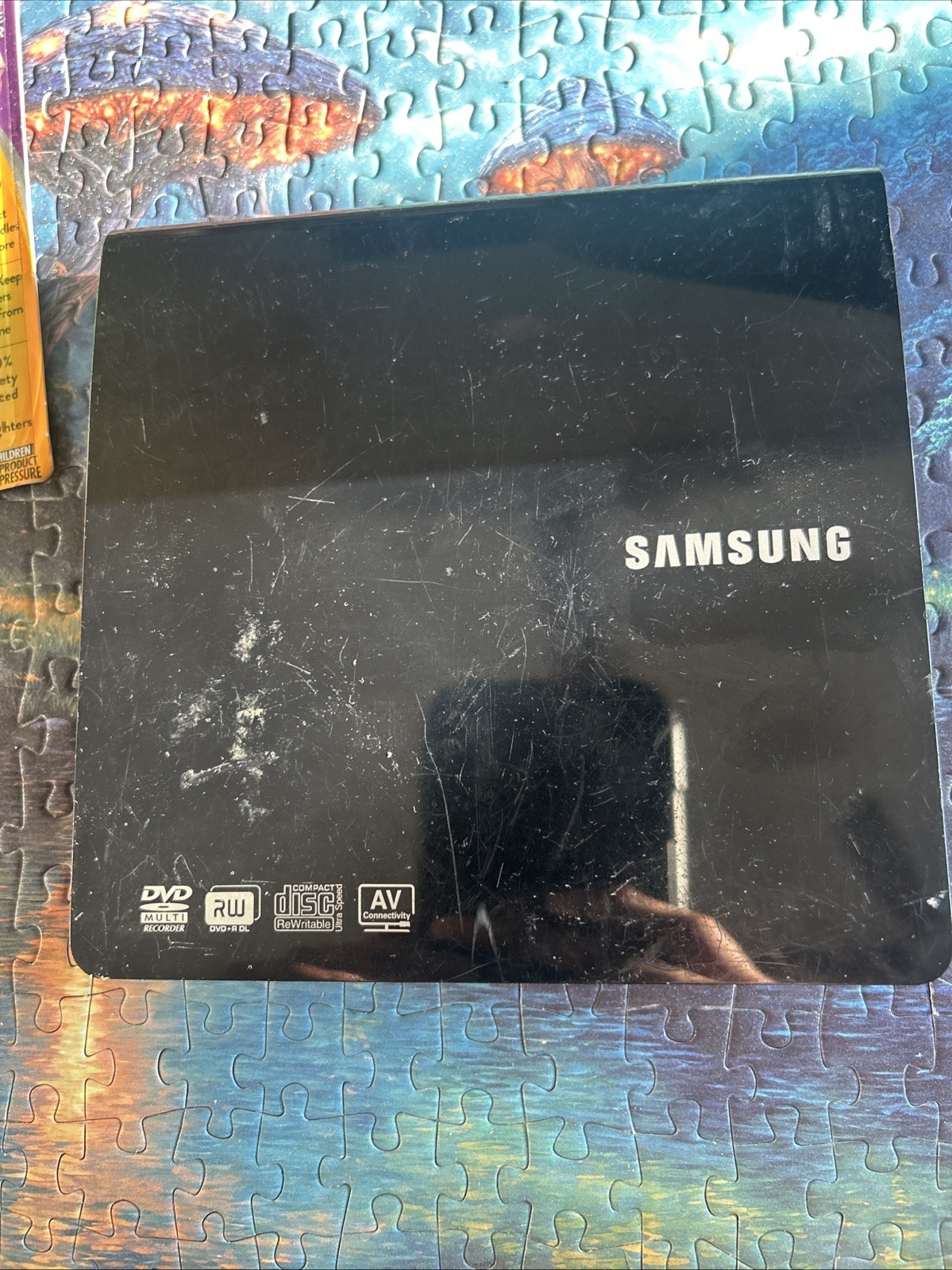 Samsung Portable DVD Writer Model SE-208 USB PC Mac RW Windows macOS