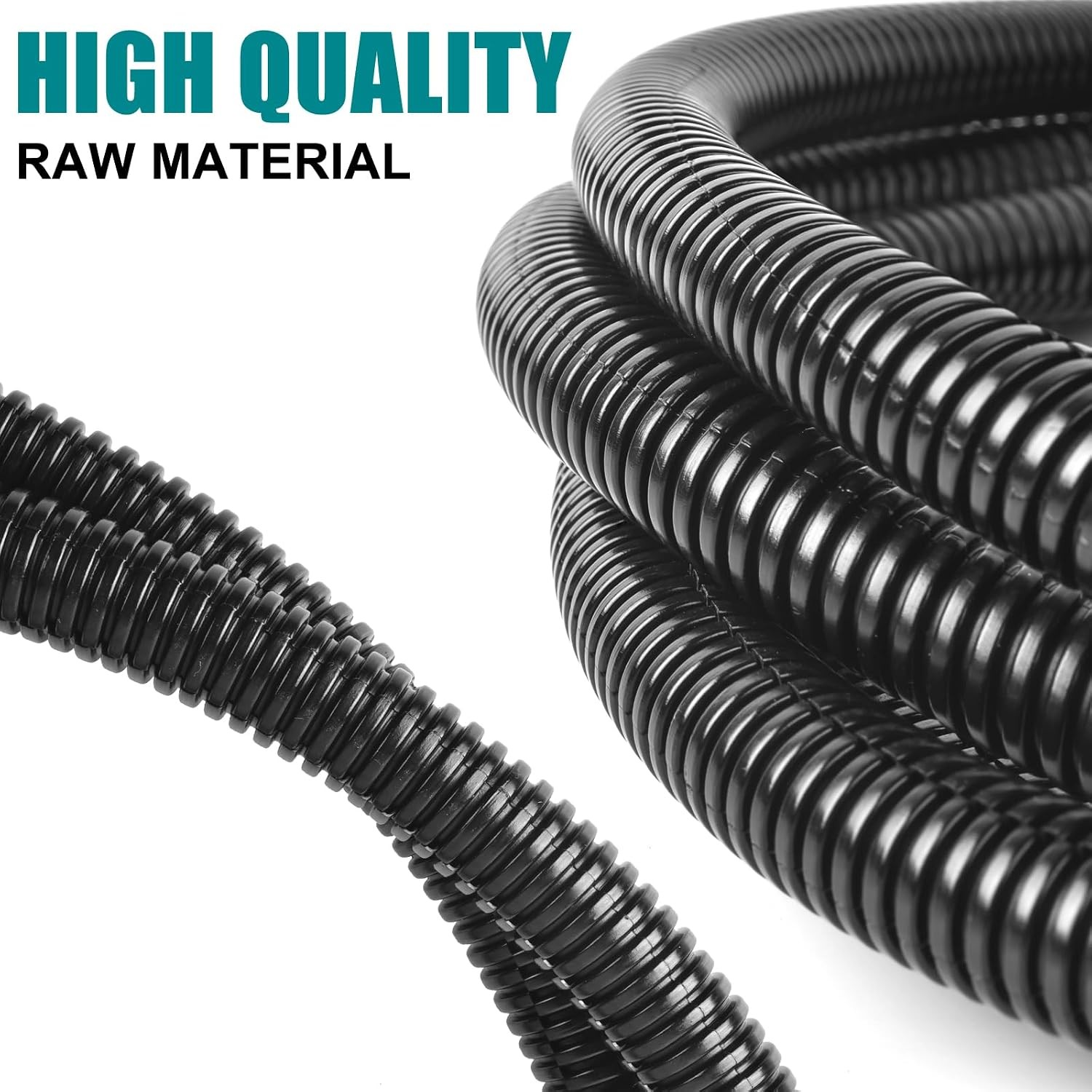 1/2in Split Wire Loom Tubing 10ft Cord Protector