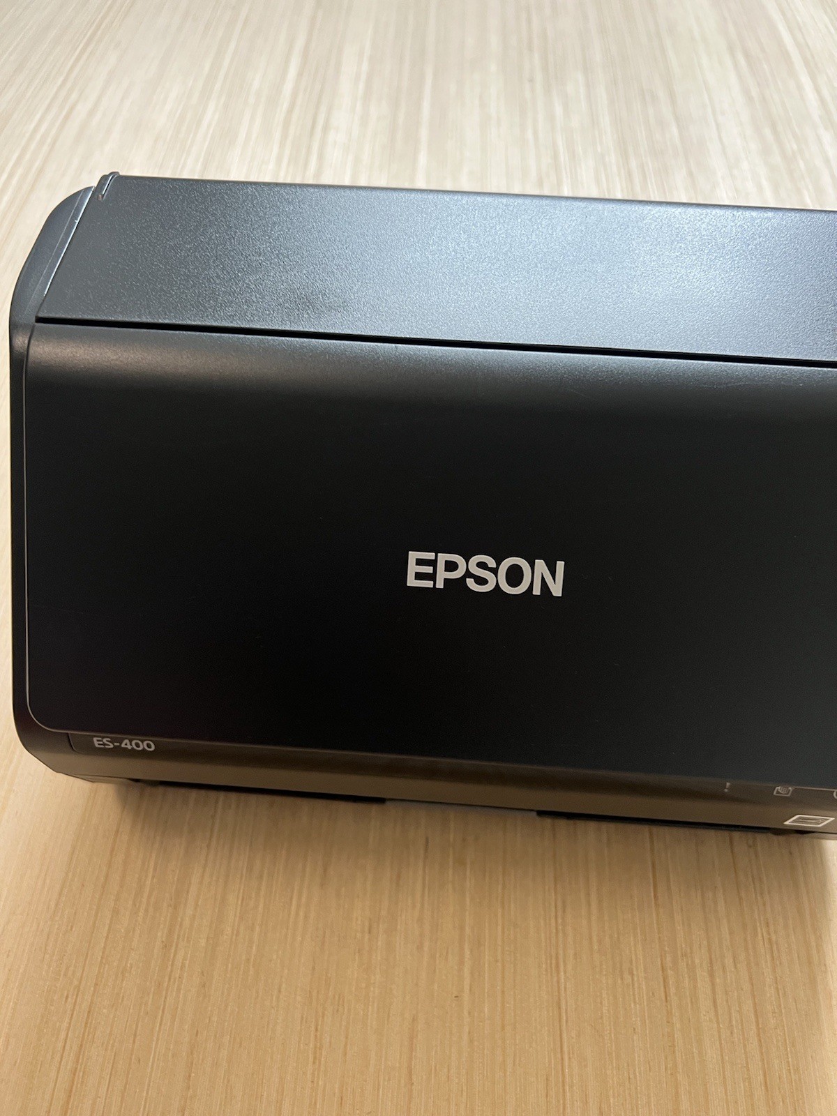 Epson WorkForce ES 400 J381A Duplex Color Document Scanner W/ Adapter & USBRead