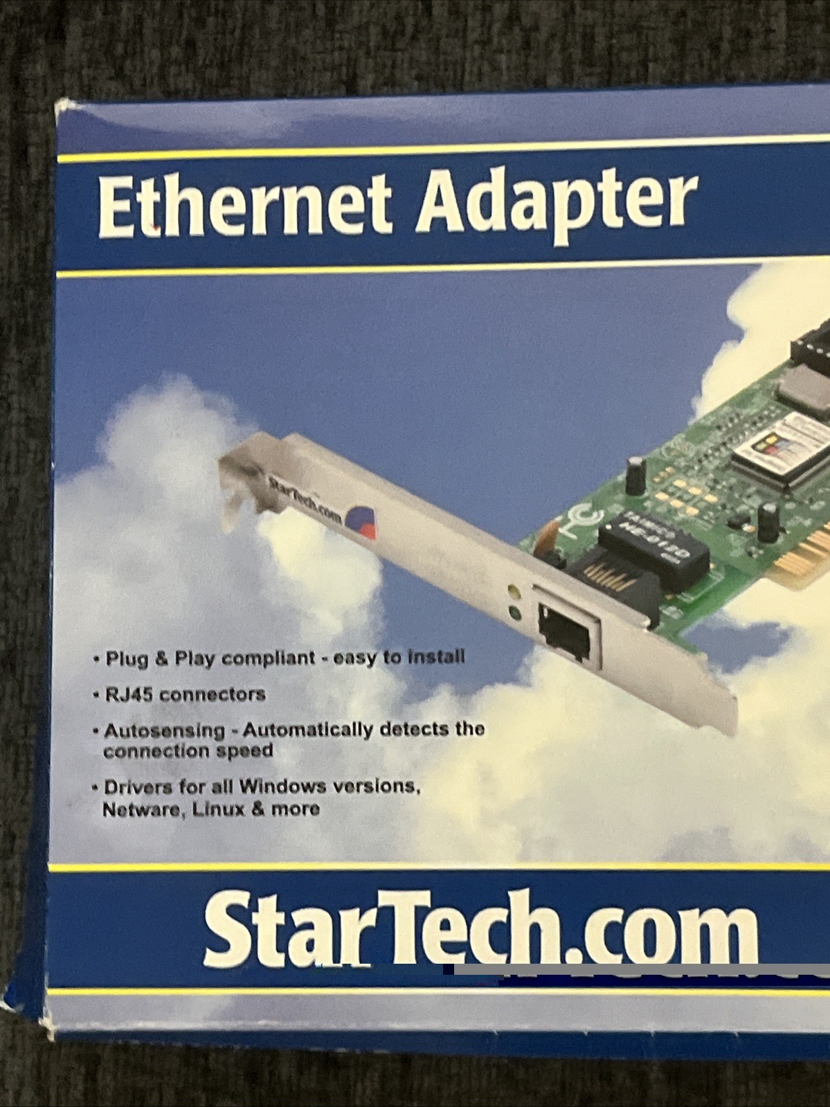 StarTech ST100S 1 Port PCI 10/100Mbps Ethernet Network Adapter Card