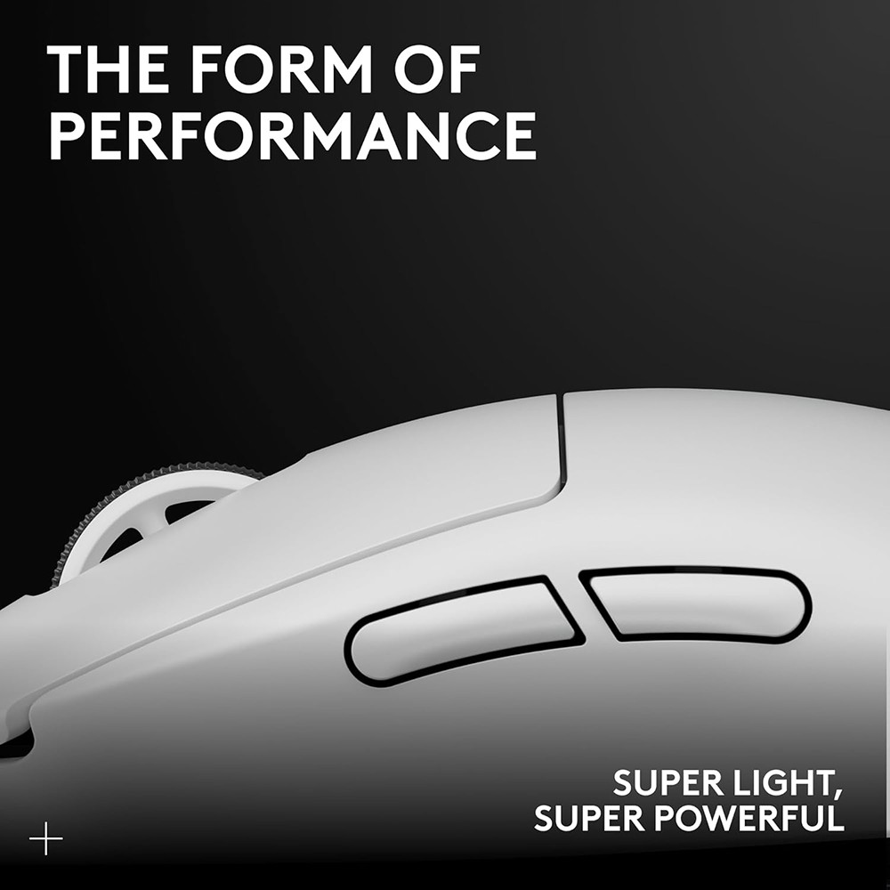 Logitech Core Pro X Superlight 2 Wireless Gaming Mouse in White – 910-006636