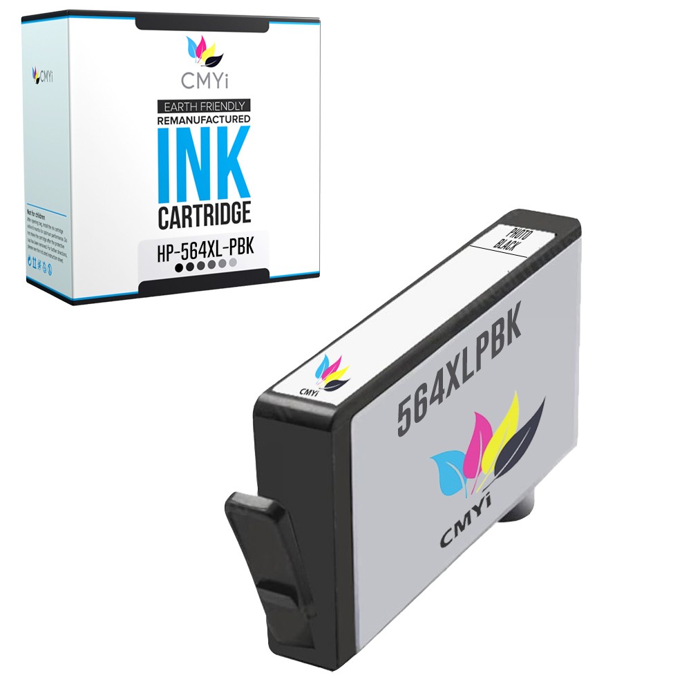 Black Color CMYi Ink Lot for HP 564XL Cartridge for PhotoSmart DeskJet OfficeJet