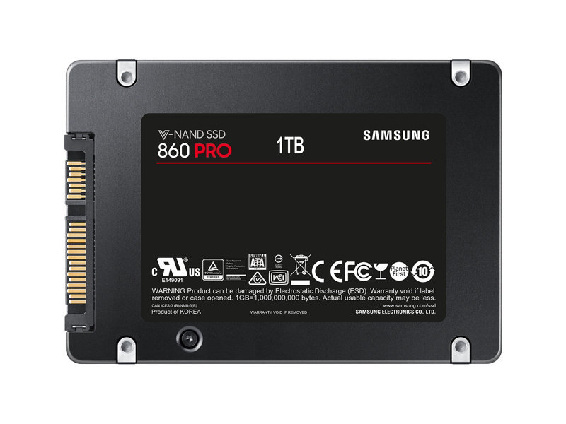 SAMSUNG 860 Pro 2.5″ 1TB SATA III 3D Solid State Drive SSD MZ-76P1T0e MZ-76P1T0