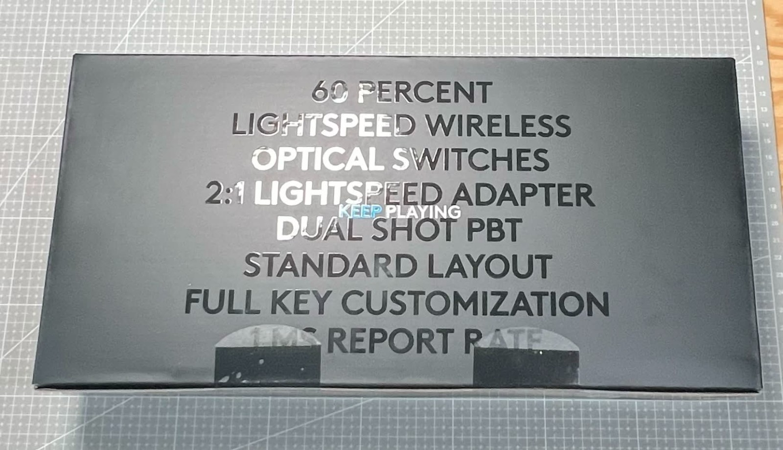 Logitech G PRO X 60 Lightspeed Wireless Gaming Keyboard Tactile Switches Black