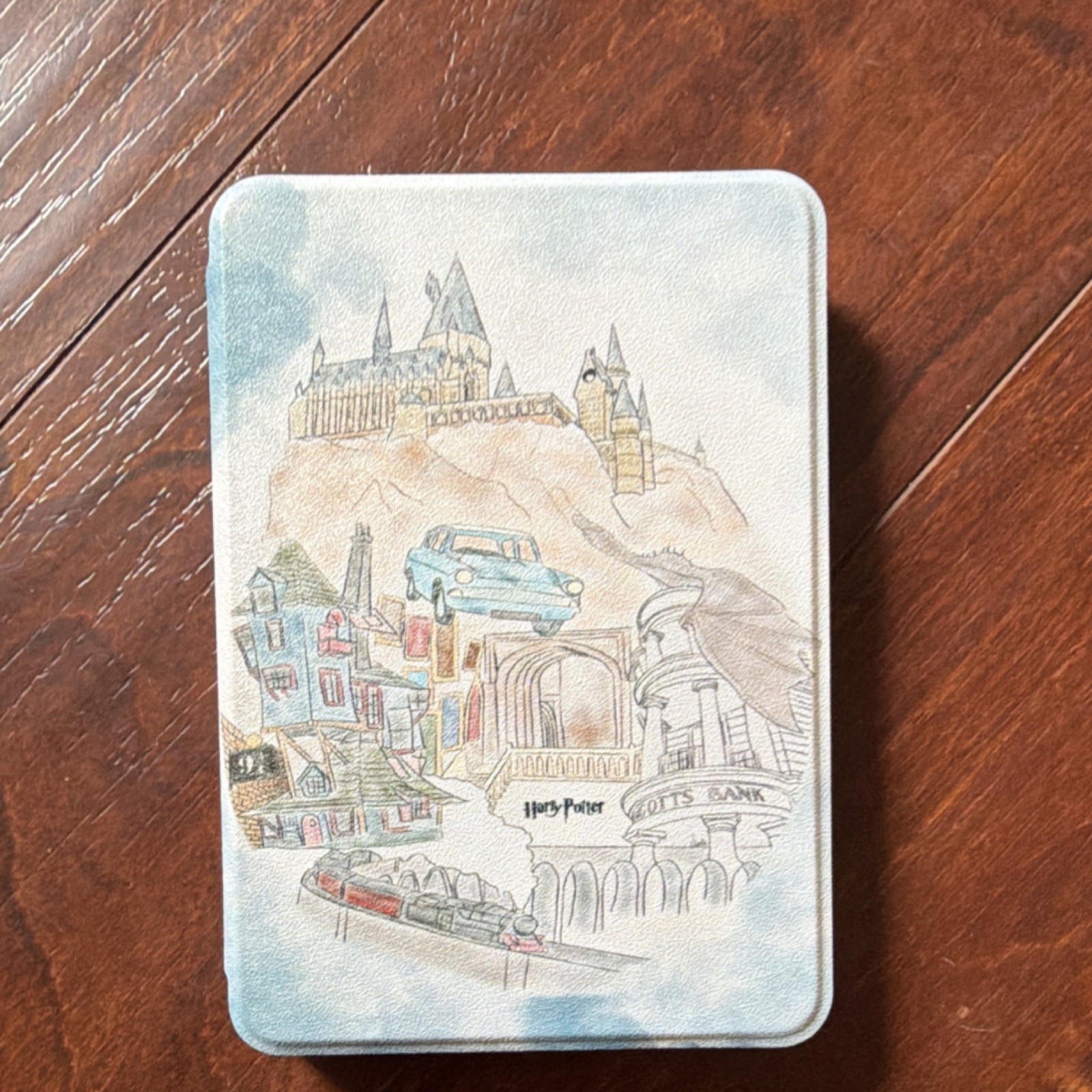 Harry Potter Synthetic Leather Multicolor Tablet or Cover Case 22/24 Kindle