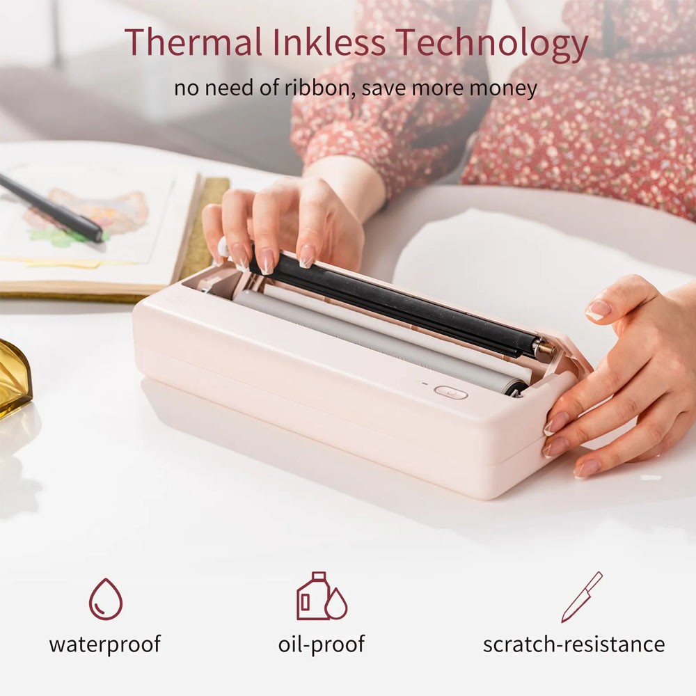 HPRT Wireless Bluetooth Thermal Printer Portable Travel Printer for iOS Android