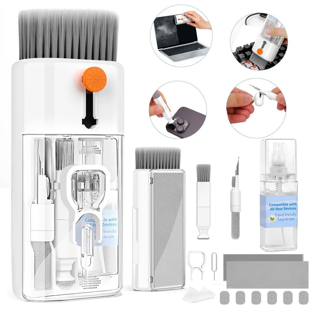 Keyboard Cleaner Laptop Cleaning Kit – All in One Computer Tech Cleaning Brush,