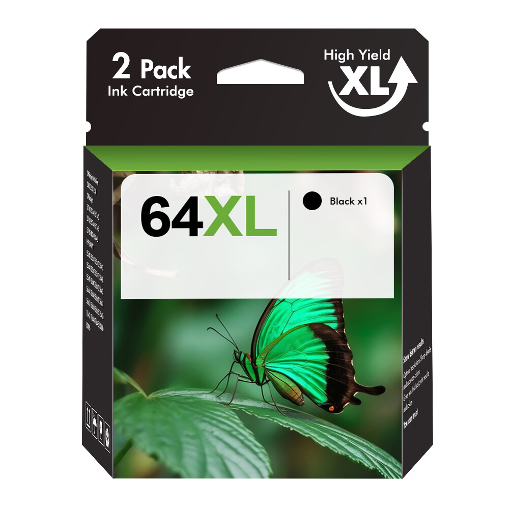 64 XL Ink Cartridge for HP 64XL ENVY 6255 7130 7132 7155 7164 7830 7855 7858 lot