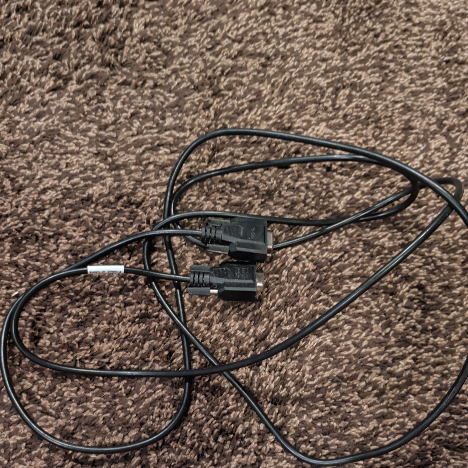 VGA/SVGA D-Sub Male to Female Monitor Cable Black 1:1 Connection