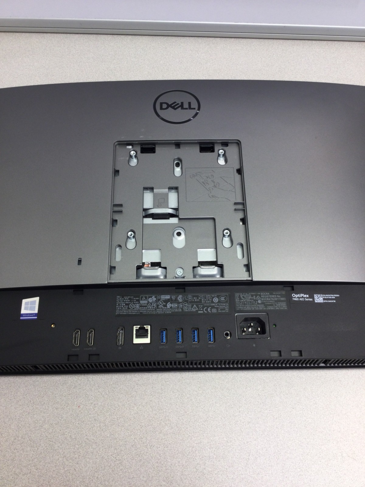 Dell OptiPlex 7460 AIO i7-8700@3.20GHz 16GB/512GB SSD Win11Pro No Stand 24”