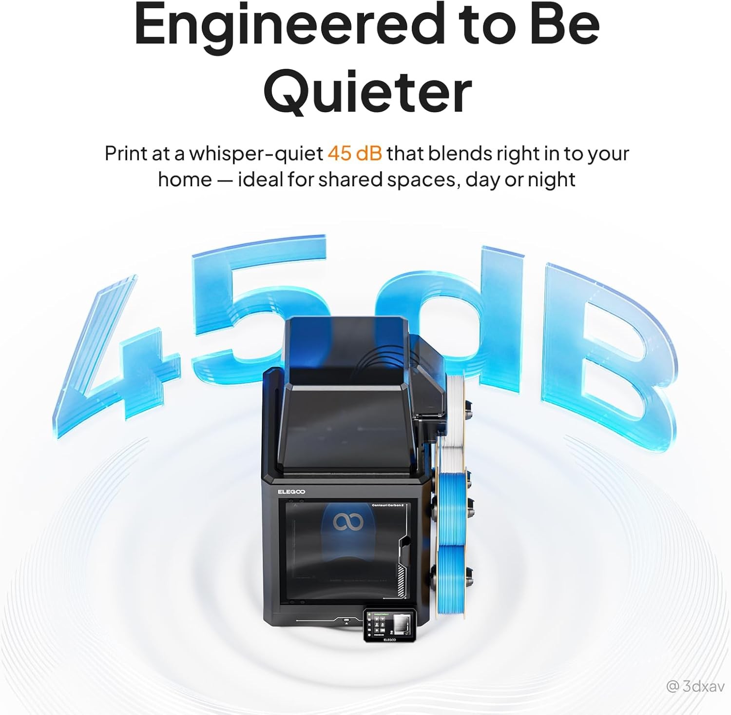 ELEGOO Centauri Carbon Core-XY High Speed FDM 3D Printer✨US Stock✨