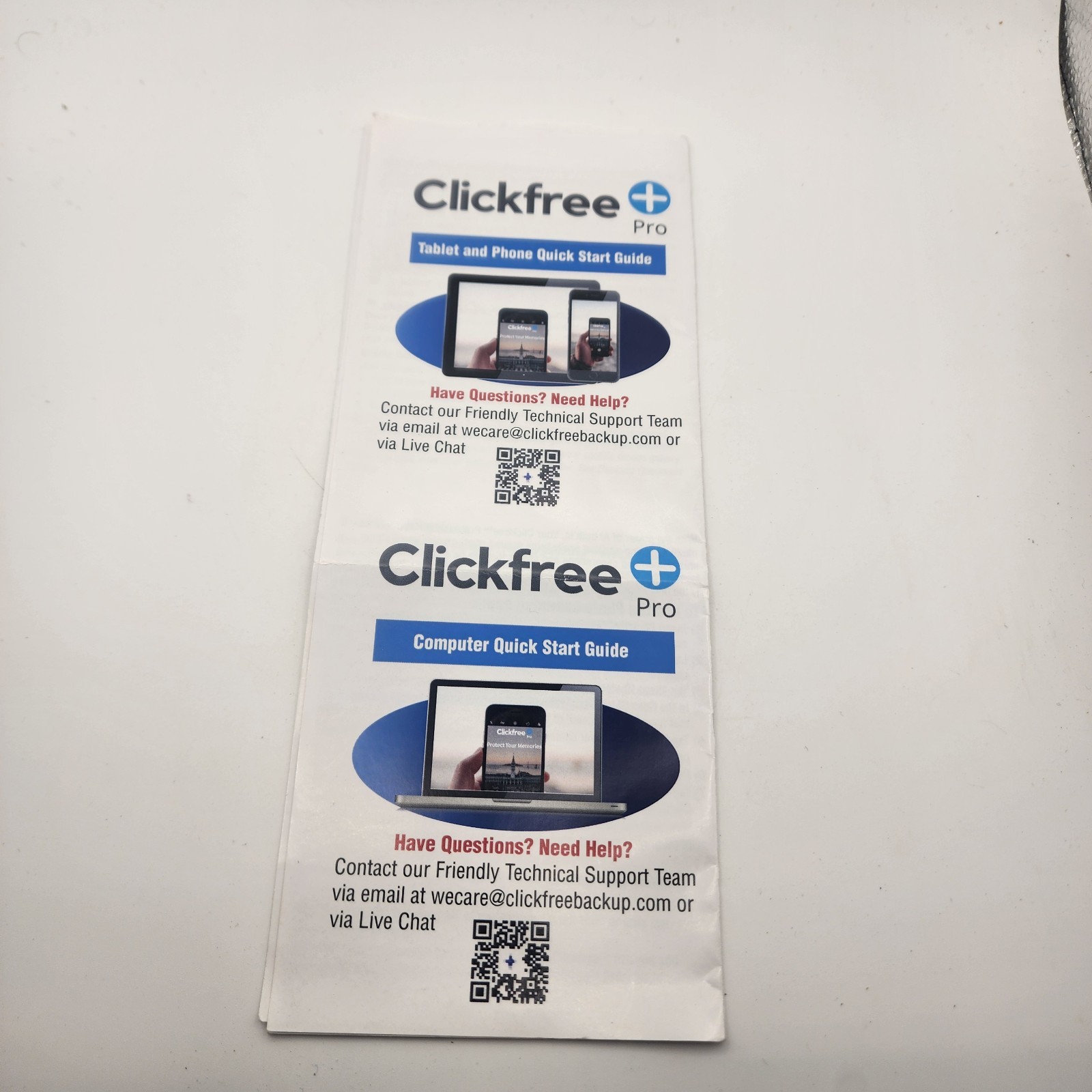 ClickFree USB Universal Photo Video Backup 64GB Rose Gold