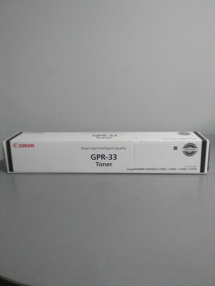 Canon GPR-33 Black Toner Cartridge 2792B003AA imageRUNNER ADVANCE C7055,C7065