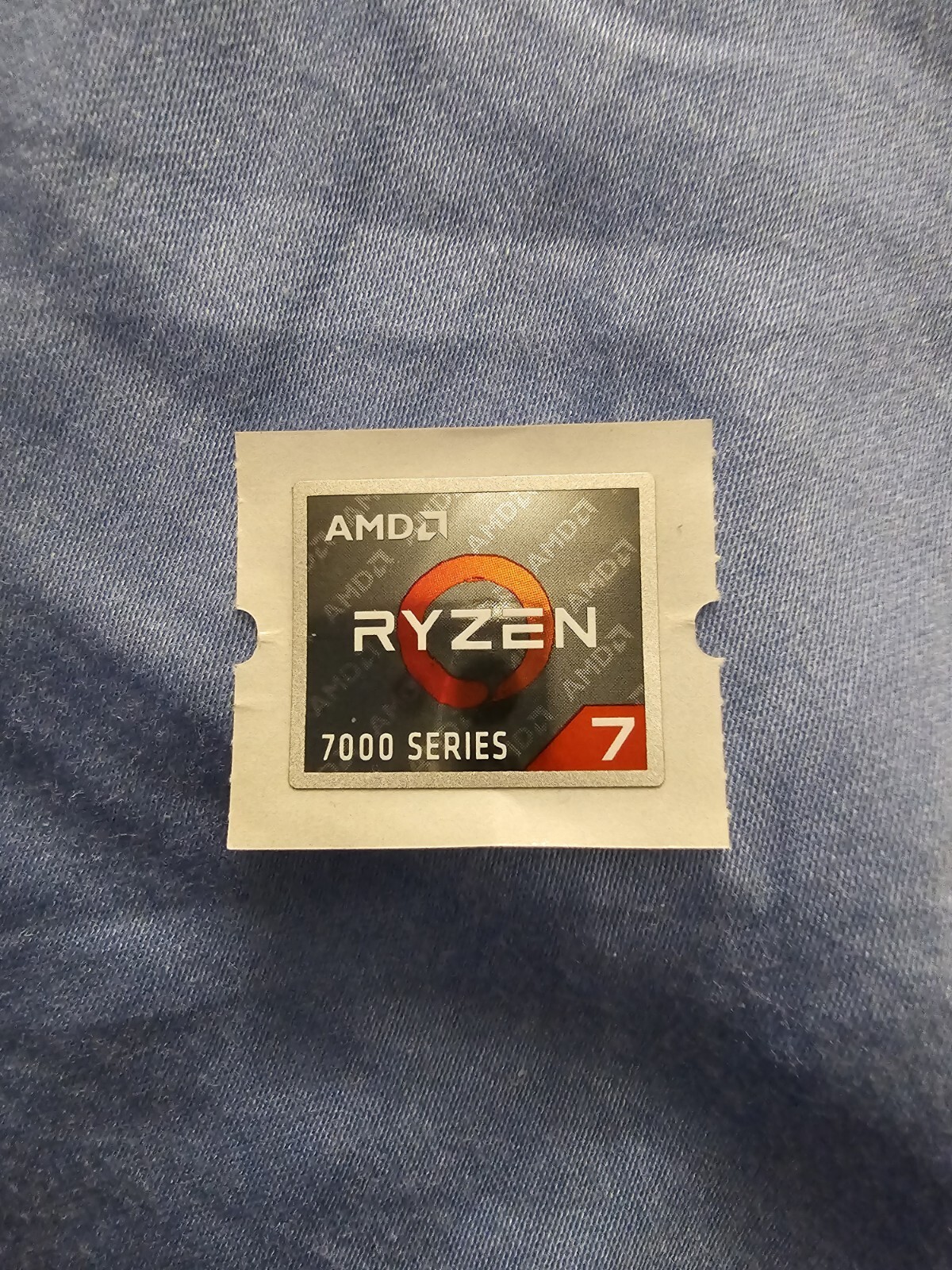 1 pcs Genuine AMD RYZEN 7 7000 Series Badge Sticker 2cm X 1.5cm Canada Shipping