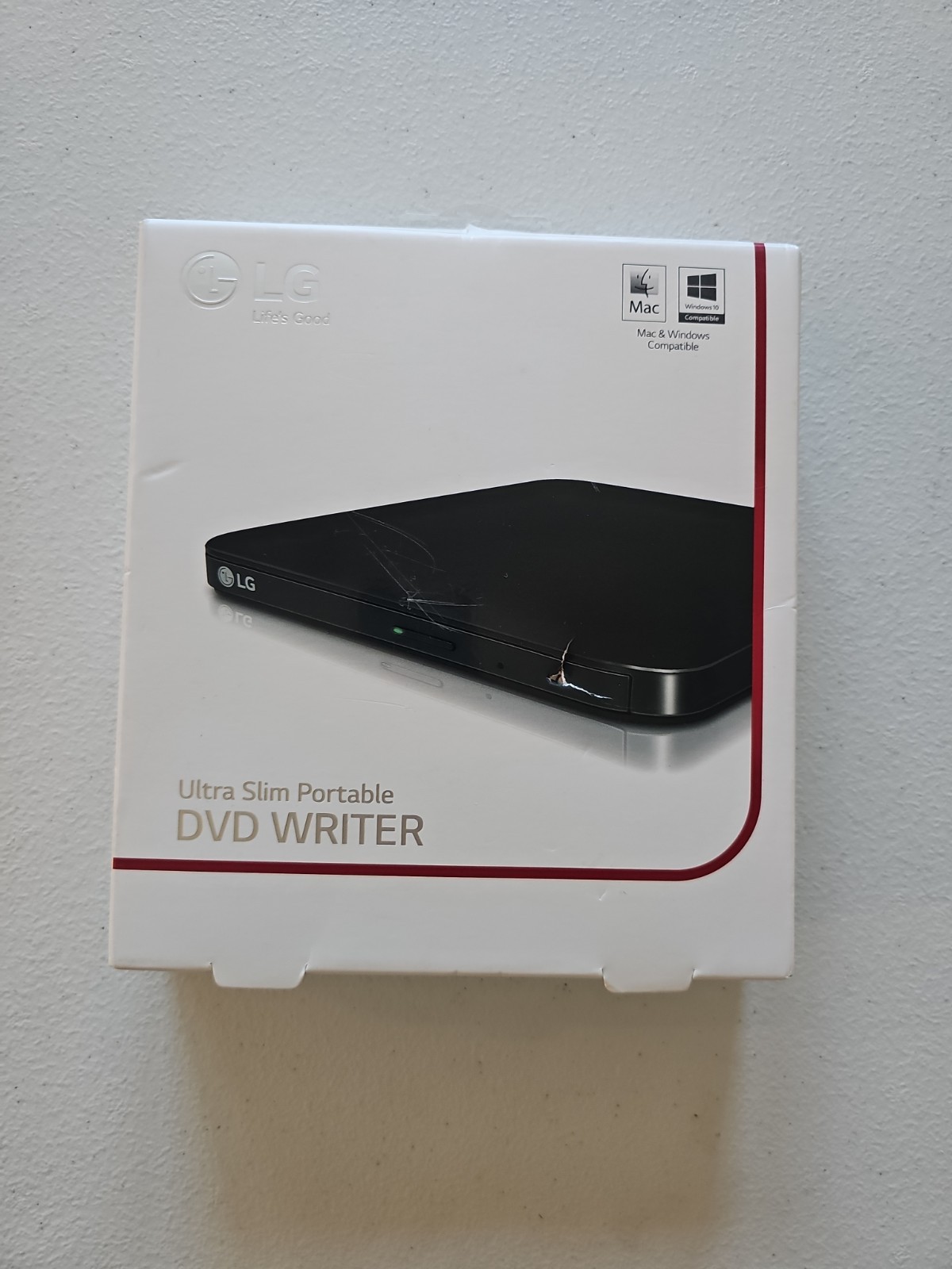 LG Ultra Slim Portable USB 8x External DVD Burner Writer Drive PC Mac | TESTED