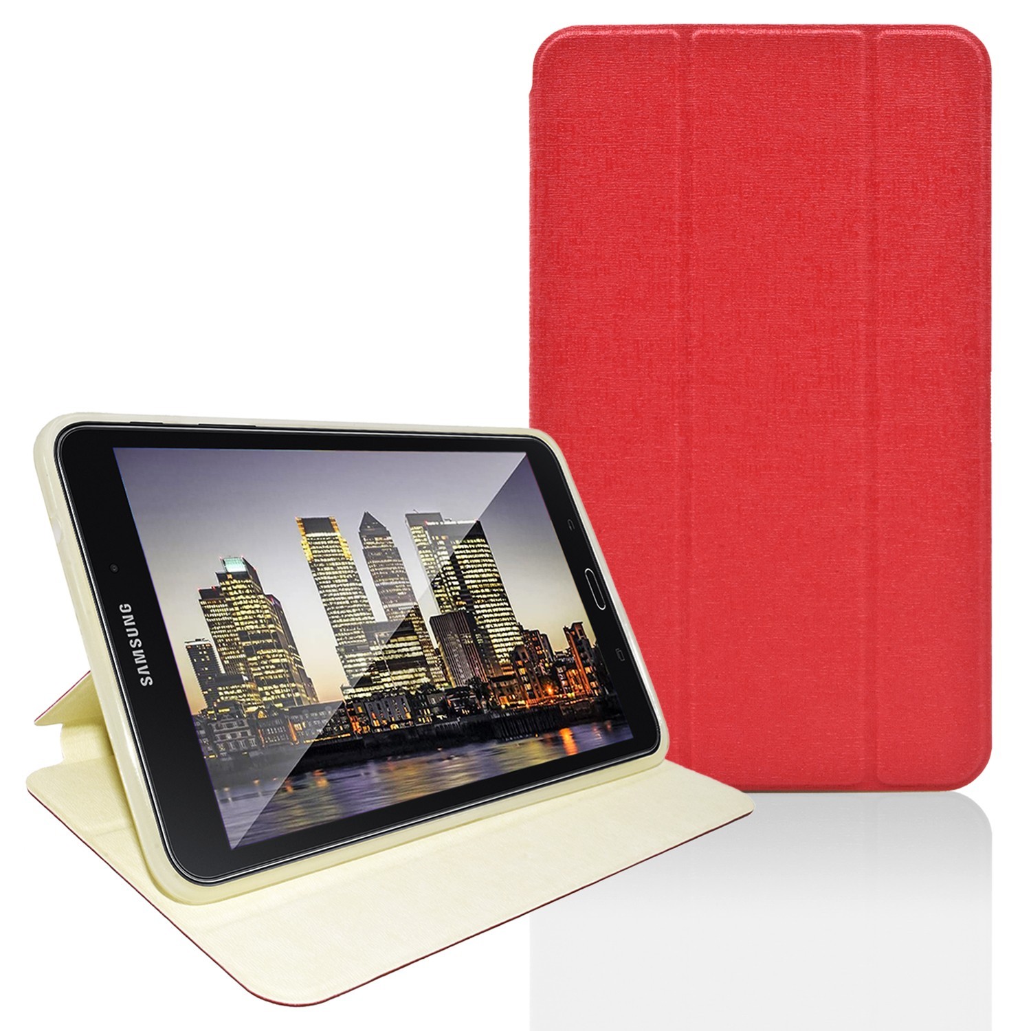 Tablet Case for Samsung Galaxy Tab 4 8 8.0″ In Shockproof Slim Folio Stand Cover