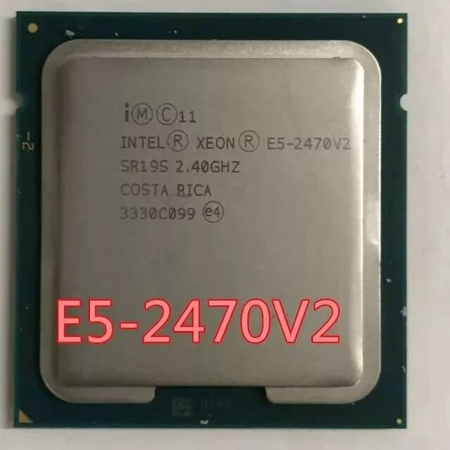 Intel Xeon E5-2470 V2 SR19S 2.4GHz 10 Cores 20 Threads 95W LGA1356 CPU Processor
