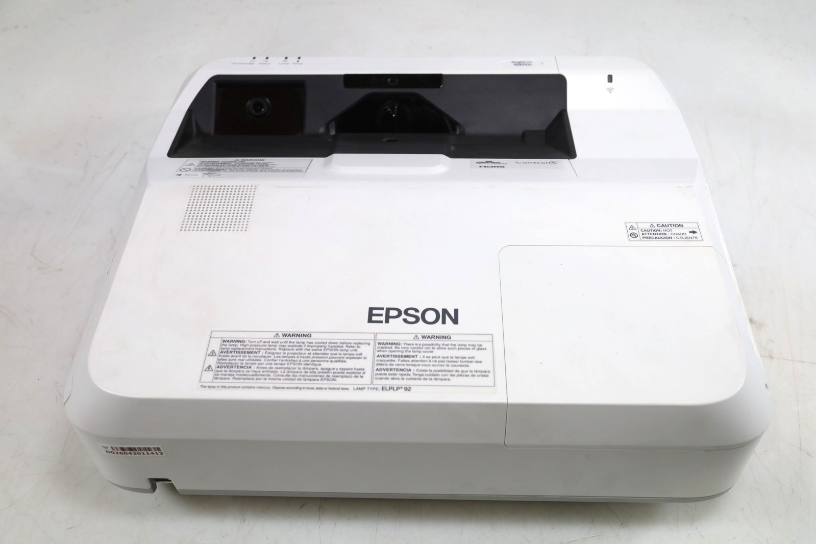 Epson BrightLink 696Ui H823A WUXGA Ultra Short-Throw 3800LM 3LCD Projector