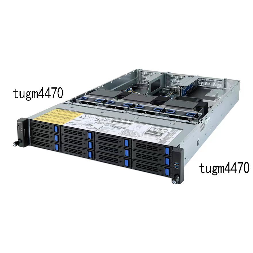 Gigabyte Rack Server R282-Z91 2x EPYC 7V12 26x 2.5″ SAS No Disk / RAM 2x800W