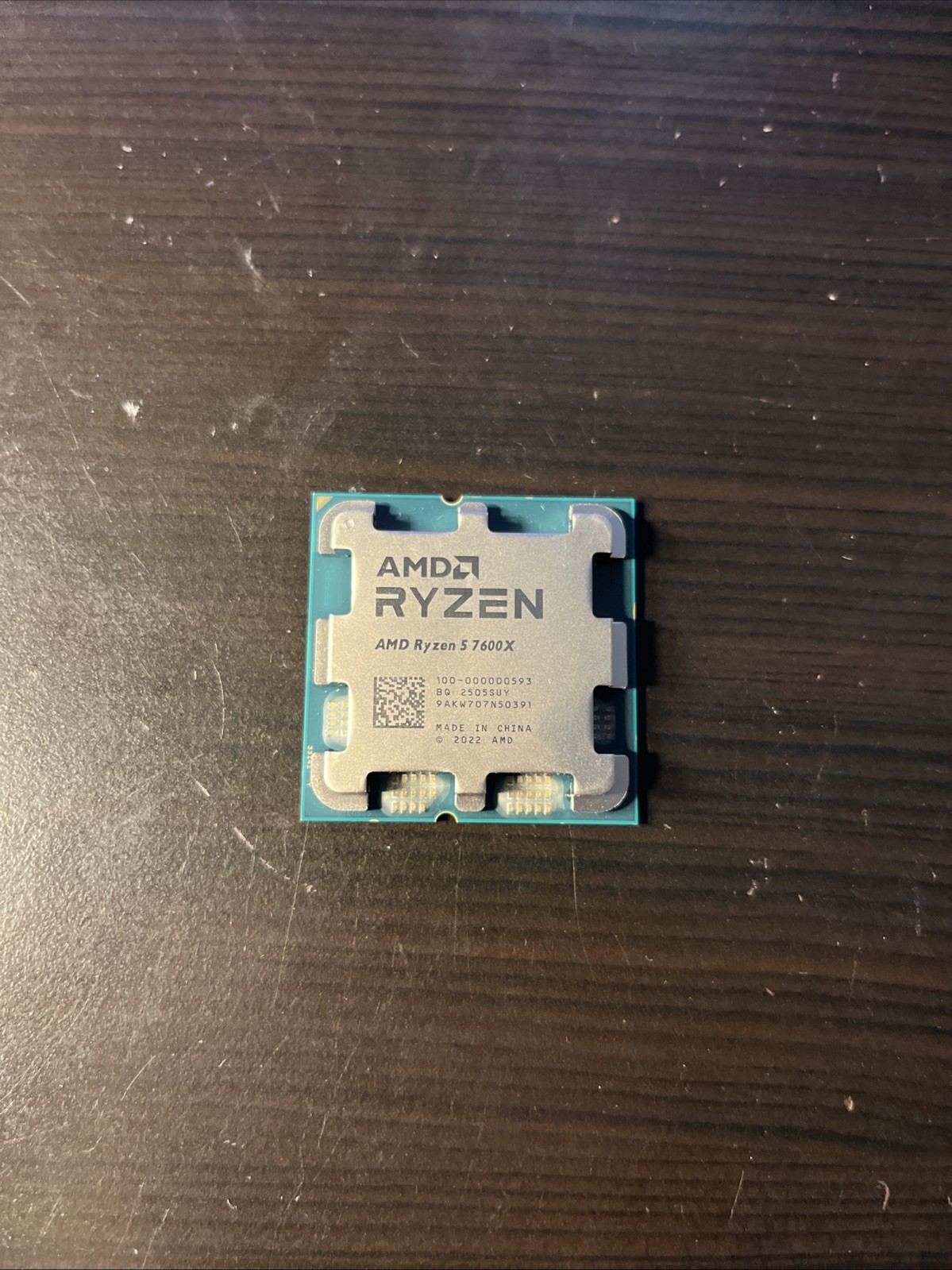 AMD Ryzen 5 7600X 6-Core 12-Thread AM5 Desktop Processor — Unused — NO BOX