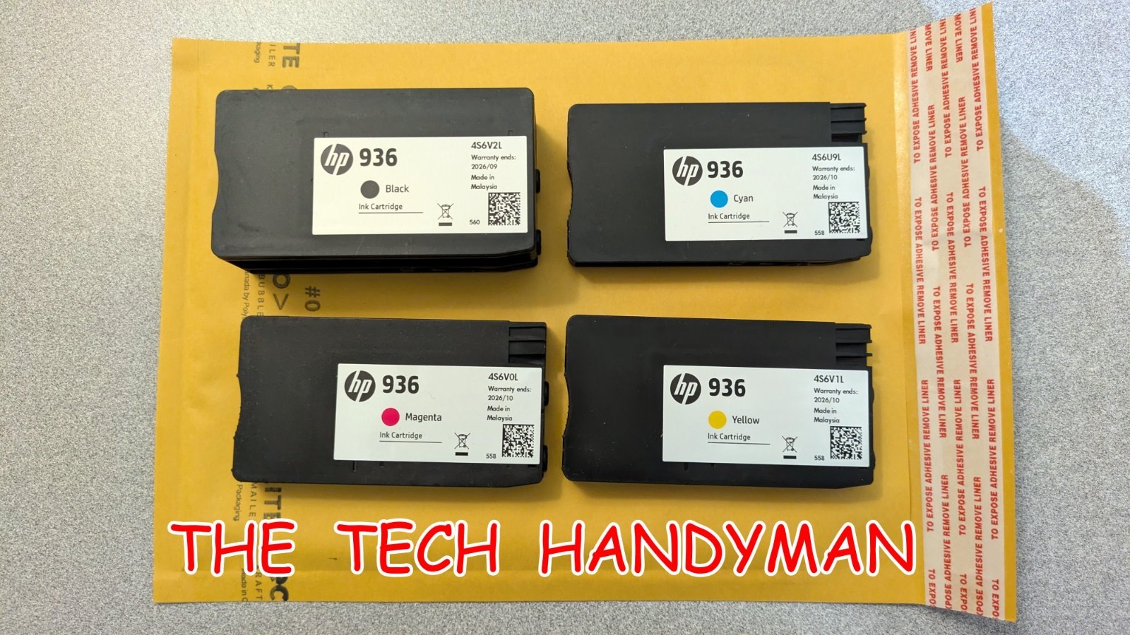 2-PACK HP GENUINE 62XL BLACK & 62 TRI-COLOR INK (RETAIL BOX) ENVY 5540 5542 5545
