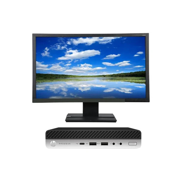 HP Mini Tiny Micro Desktop PC i7 up to 32GB RAM 1TB SSD 24″ Monitors Win11