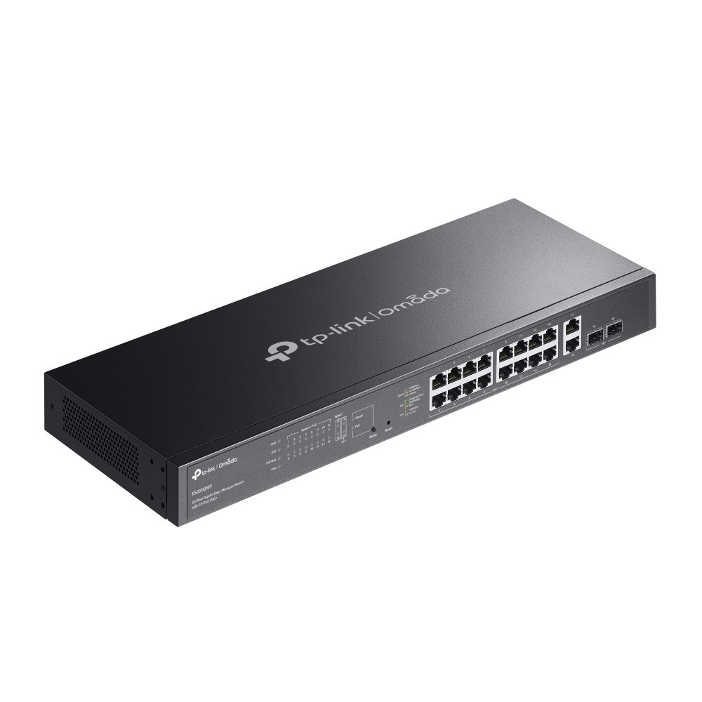 TP-Link ES220GMP | Omada 20-Port Gigabit Easy Managed Switch | 16-Port PoE+