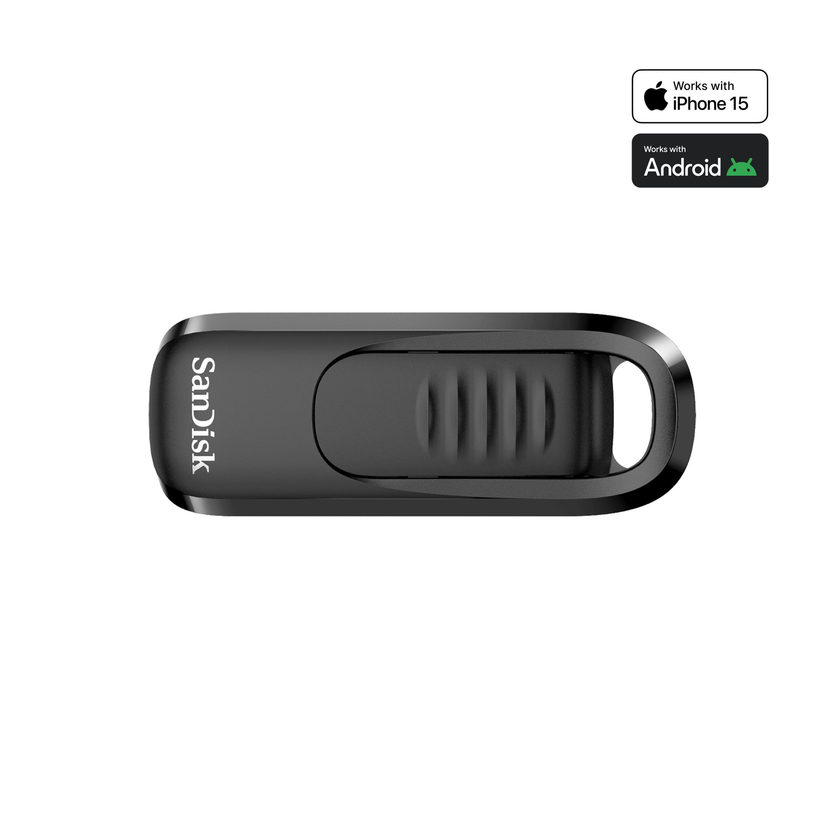 SanDisk 256GB Ultra Slider USB Type-C Flash Drive – SDCZ480-256G-G46