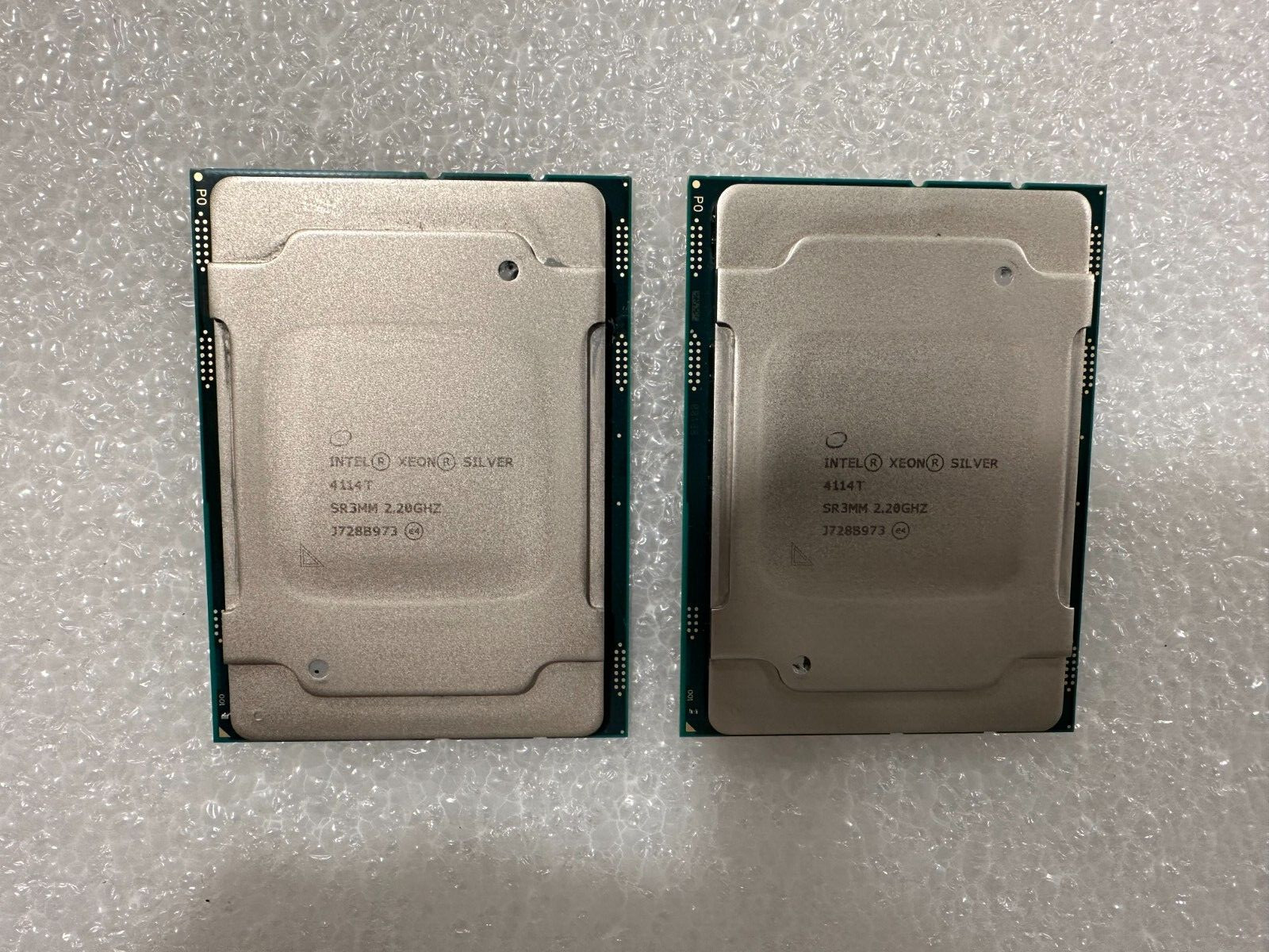 PAIR INTEL XEON SILVER 10 CORE PROCESSOR 4114T 2.20GHZ 13.75MB SKYLAKE (SR3MM)