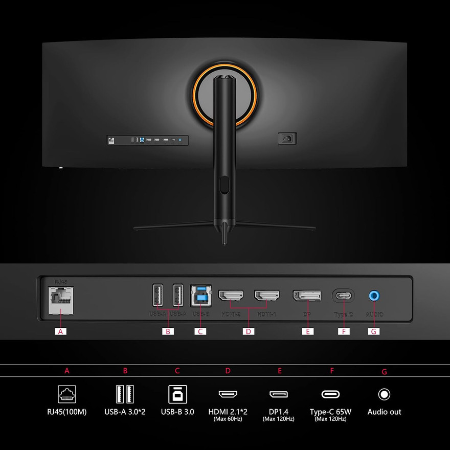 INNOCN 45C1R 45″ DQHD 120Hz Curved Creator Monitor -Brand New, Factory Sealed