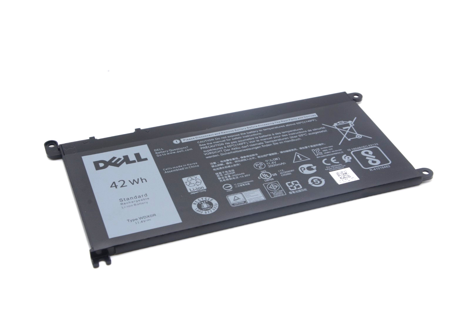 OEM 42Wh WDX0R Battery for Dell Inspiron 15 7573 7579 7560 7570 7569 5570 5565