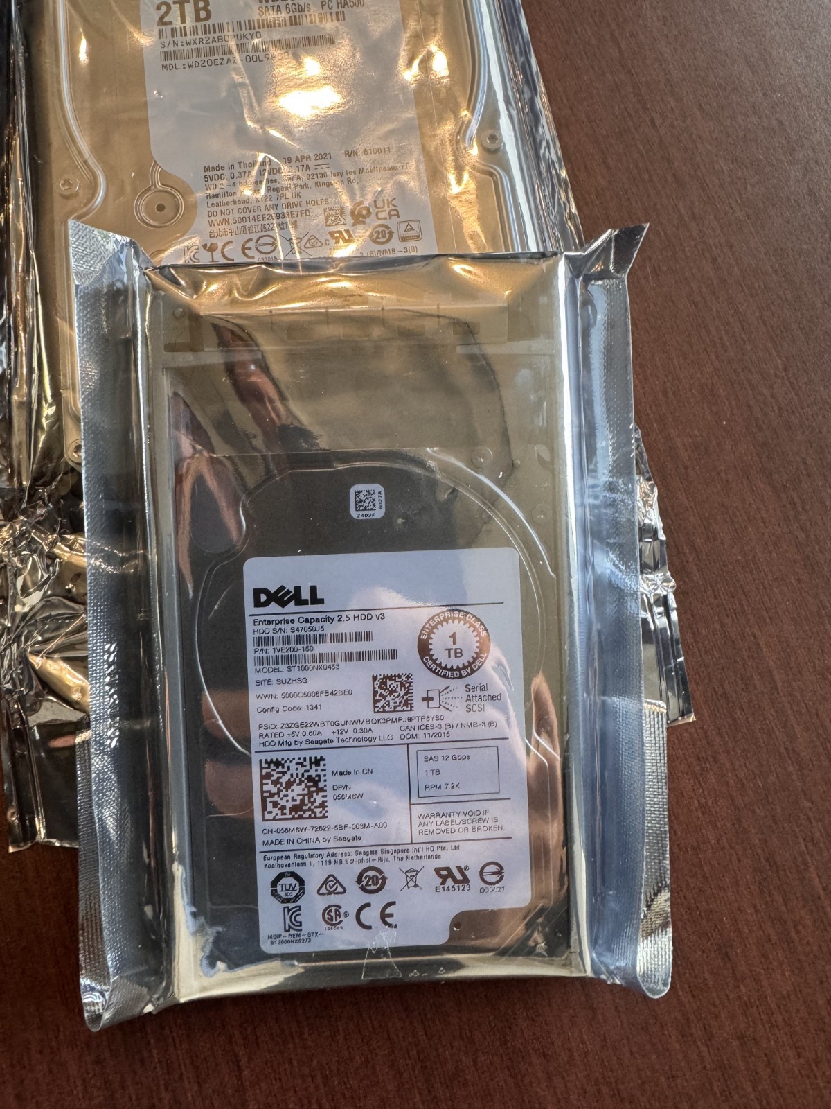 Seagate Constellation ST2000NM0001 2TB 7.2K RPM 6Gb/s 3.5″ SAS Hard Drive