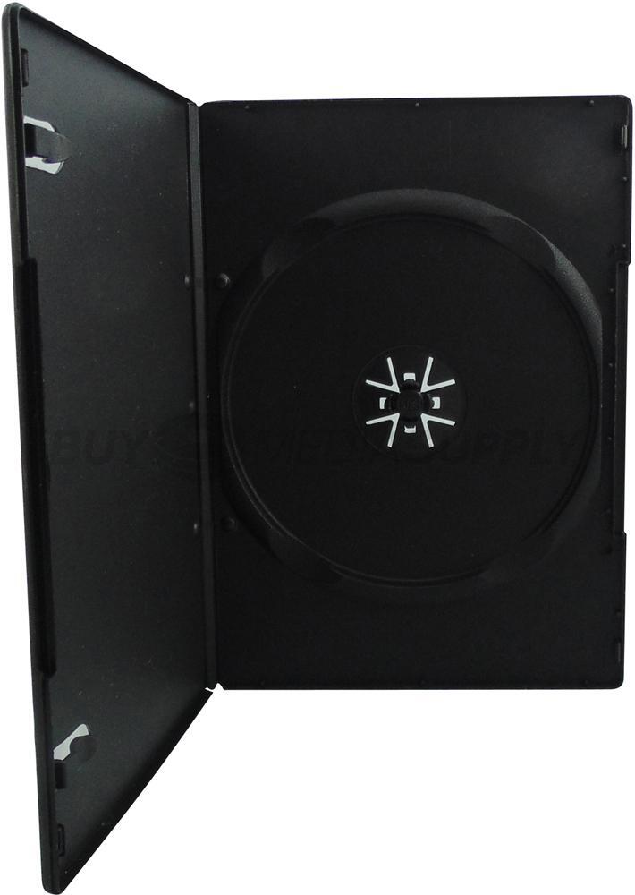 7mm Slimline Black 1 Disc DVD Case Lot