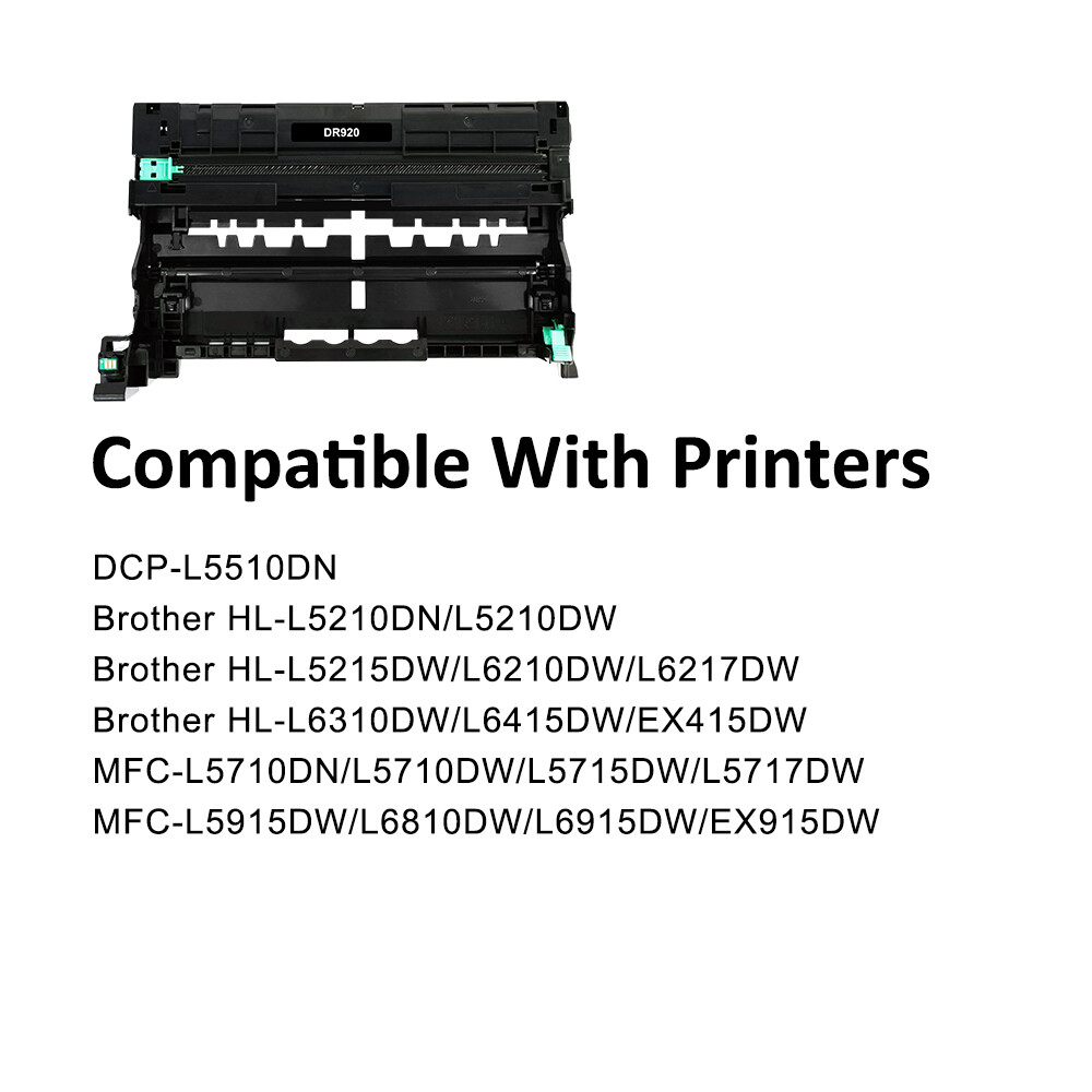 4 PK DR920 DR-920 Drum Unit Fits for Brother HL-L6415DW HL-L6415DWT HL-EX415DW
