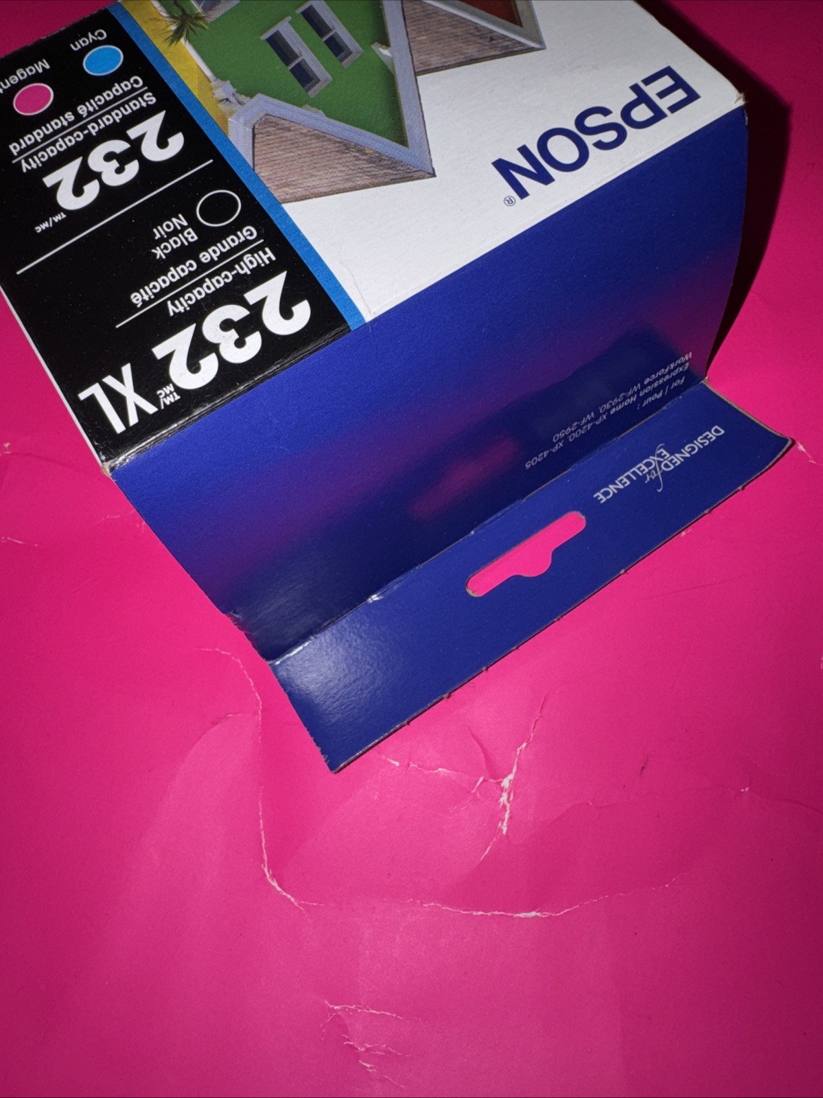Epson 232XL Black & 232 Color Ink Cartridges T232XL-BCS Exp 2029 OEM 0694