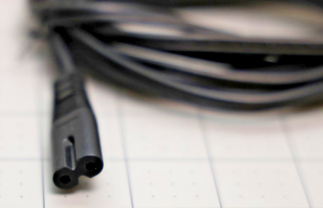 SONY AC Wall Wire Cord for Electronic Devices 2 Prong TV Boombox Speaker Reciver